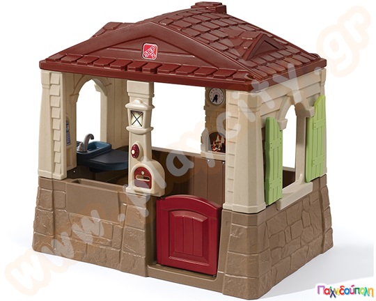 Παιδικό Σπιτάκι Neat n Tidy μπορντό Step2