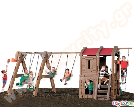 Φρούριο Παιχνιδιού και Δραστηριοτήτων με κούνια κριό Step2