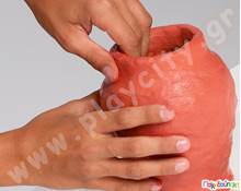 Πηλός γλυπτικής (500) γρ. Λευκός, Carioca  Πηλός Χειροτεχνίας