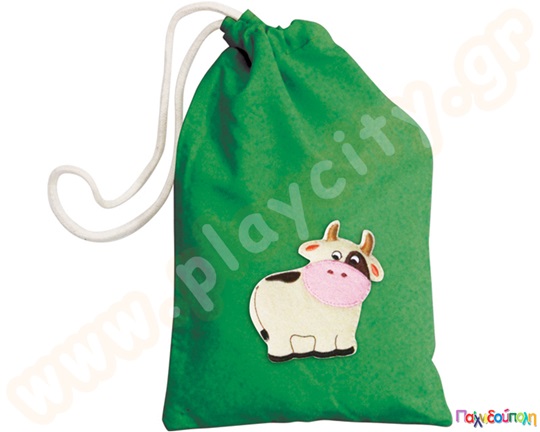 Ζώα φάρμας από τσόχα σετ 10 τεμαχίων