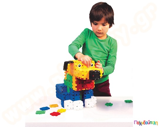 Κατασκευαστικό Σετ Clics (κουβάς με 275 τεμάχια)