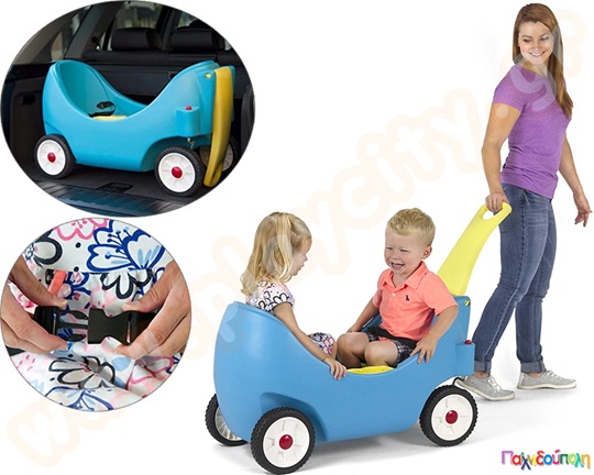 Παιδικό βαγονάκι High Back μπλε Simplay3