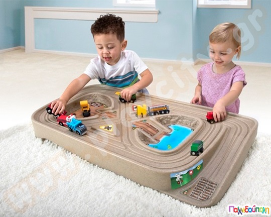 Πίστα διαδρομών αγώνων 2 όψεων Simplay3