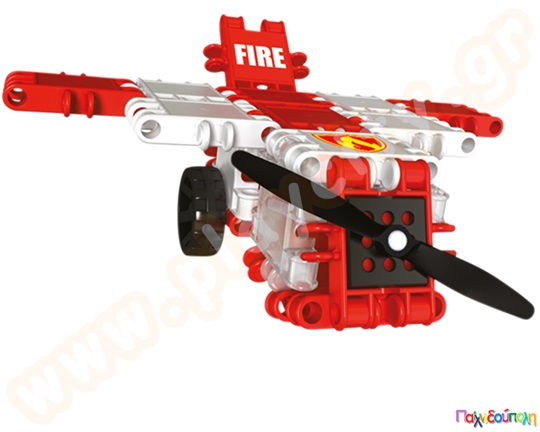 Πυροσβεστική Σετ Clics (κουτί με 127 τεμάχια)