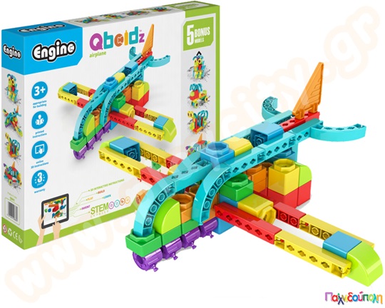 Παιχνίδι Κατασκευών QBOIDZ Αεροπλάνο (και 5 ακόμα μοντέλα)