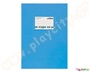 Τετράδιο 50 φύλλων μπλε πλαστικό
