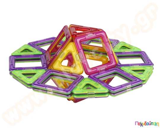 Μαγνητικά τουβλάκια κατασκευών MagFormers 50 τεμαχίων