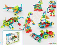 Παιχνίδι Κατασκευών QBOIDZ Τρακτέρ (και 10 ακόμα μοντέλα)  Παιχνίδια Κατασκευών - Μαστορέματα