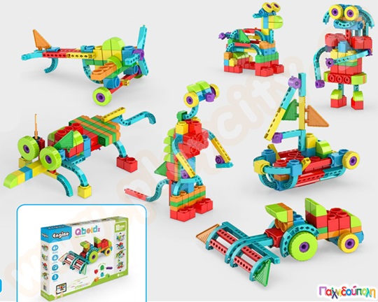 Παιχνίδι Κατασκευών QBOIDZ Τρακτέρ (και 10 ακόμα μοντέλα)