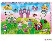 Σετ κατασκευών νεράιδες 6000 τμχ. χάντρες 5 mm  Πλαστικά Παιχνίδια Κατασκευών με Χάντρες Midi HAMA