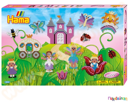 Σετ κατασκευών νεράιδες 6000 τμχ. χάντρες 5 mm