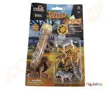 Αγρια ζώα με mini προτζέκτορα  Ζωάκια Πλαστικά