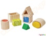 Κουτιά γεωμετρικής αντιστοίχισης Plan Toys