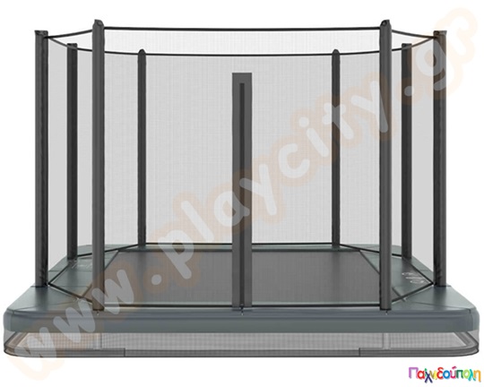 Τραμπολίνο Orbit InGround 305x183 εκ. με ολόκληρο δίχτυ