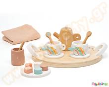 Σετ τσαγιού με πουγκί  Παιδικά Κουζινικά