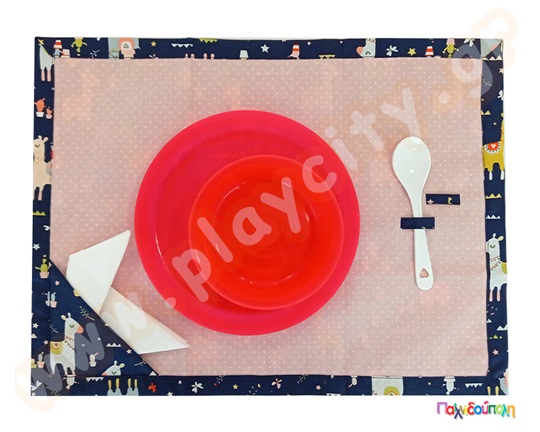 Παιδικό σουπλά φαγητού Ζωάκια