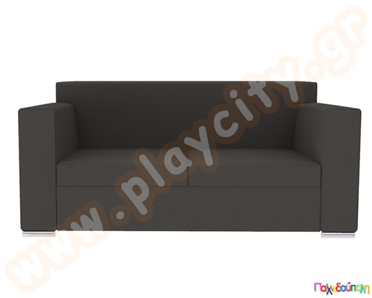 Καναπές τριθέσιος με επένδυση δερματίνης