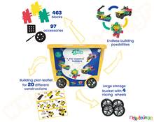 Κατασκευαστικό Σετ Clics (rollerbox με 560 τεμάχια)  Πλαστικά Παιχνίδια Κατασκευών Clics - Flexy