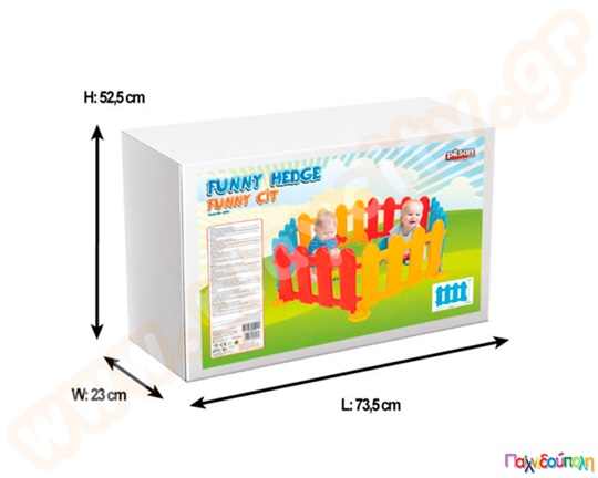 Σετ Πλαστικός φράχτης εξωτερικού χώρου