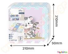 Ελαστικές πλάκες EVA χαρούμενα ζωάκια  Δάπεδα Ασφαλείας Παιδικού Δωματίου