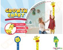 Αναστημόμετρο καμηλοπάρδαλη EVA  Διακοσμητικά Τοίχου Παιδικού Δωματίου