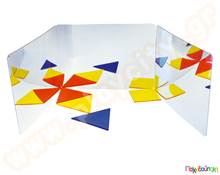 Τριπλός καθρέφτης βιβλίο 14x20εκ.  Αύθραστοι Καθρέφτες - Αναστημόμετρα