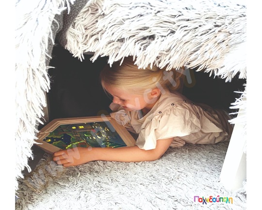 Παζλ επιπέδων σπίτι 4 σε 1