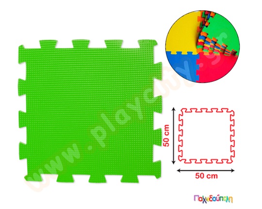 Δάπεδο ασφαλείας EVA πράσινο εσωτερικού χώρου - Tatami