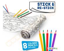 Αυτοκόλλητο ρολό ζωγραφικής ζούγκλα 198 x30 εκ.  Χαρτόνια Τυπωμένα