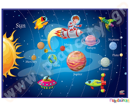 Χαλάκι παιχνιδιού διάστημα