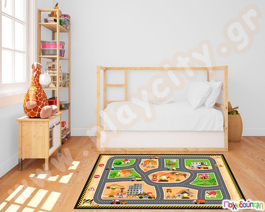 Χαλάκι παιχνιδιού εργοτάξιο