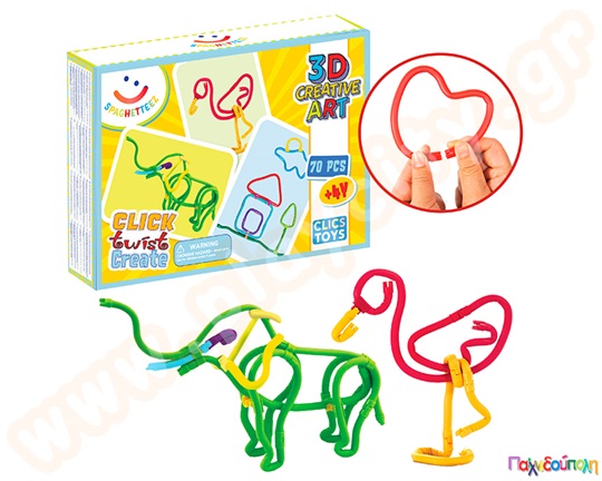 Κατασκευές με Spaghetteez 70 τμχ.