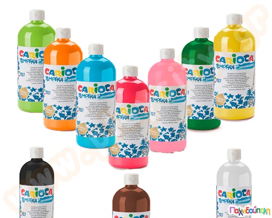 Τέμπερα CARIOCA σε μπουκάλι 1000 ml