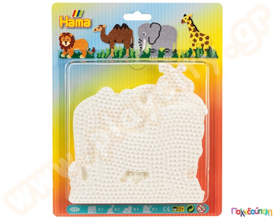 Σετ 4 μεγάλα κάδρα δημιουργίας ζωάκια για χάντρες 5mm HAMA