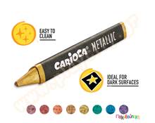 Κηρομπογιές σε μεταλλικά χρώματα 8 τμχ.  Κηρομπογιές