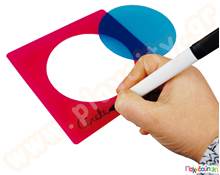 Σχήματα Μοντεσσόρι για φωτιζόμενα τραπέζια  Εκπαιδευτικά Παιχνίδια με Σχήματα - Μεγέθη - Χρώματα