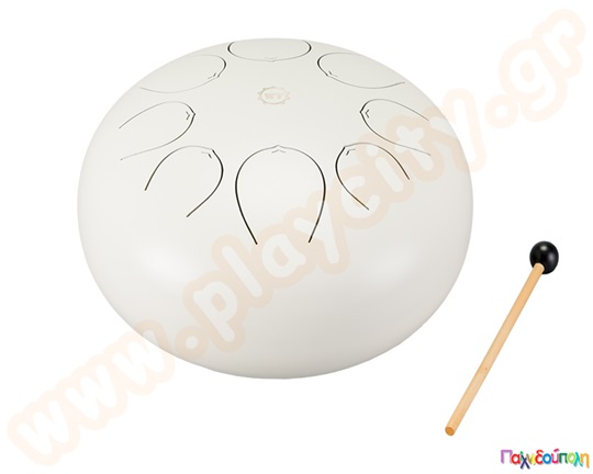 Μεταλλικό τύμπανο με οχτώ διαφορετικούς ήχους