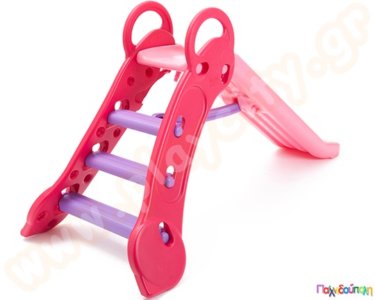 Πλαστική τσουλήθρα μεγάλη Maxi Slide ροζ Grow n Up