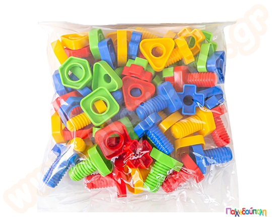 Βίδες και παξιμάδια 64 τμχ.