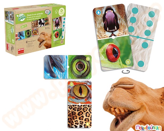 Ντόμινο ζουμ στα ζώα