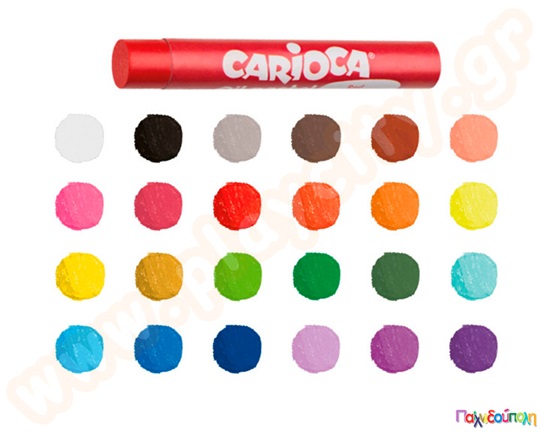 Λαδοπαστέλ CARIOCA 24 τεμαχίων