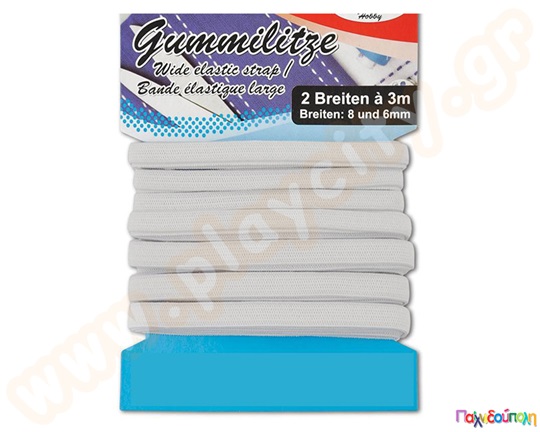 Λάστιχο πλακέ 6 χιλ χ 3.5 μ