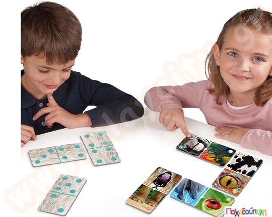 Ντόμινο ζουμ στα ζώα