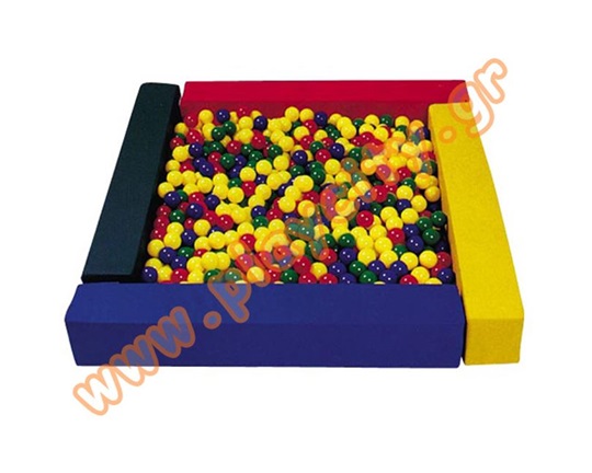 Μπαλοπισίνα με πάτο 300x300x75 εκ.