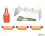 Σετ πικνικ hotdog 9 τεμαχίων