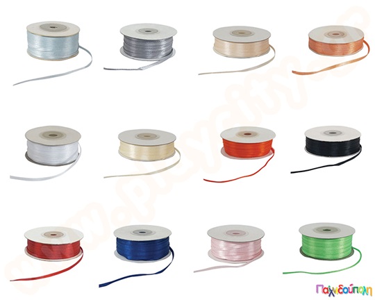 Κορδέλα σατέν 3 χιλ. 100 μ.