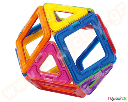 Μαγνητικά τουβλάκια κατασκευών MagFormers 14 τεμαχίων