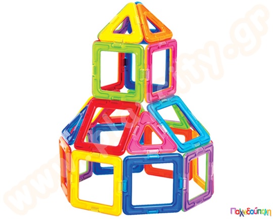 Μαγνητικά τουβλάκια κατασκευών MagFormers 30 τεμαχίων