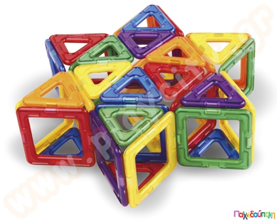Μαγνητικά τουβλάκια κατασκευών MagFormers Designer 62 τεμαχίων