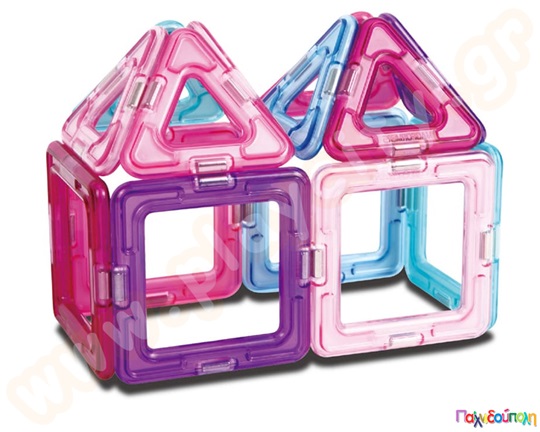 Μαγνητικά τουβλάκια κατασκευών MagFormers Inspire 14 τεμαχίων